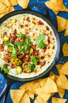 Creamy Chorizo Queso Dip