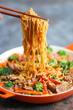 Garlic Sesame Noodles