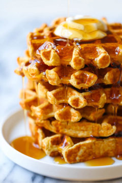 Healthy Protein Waffles