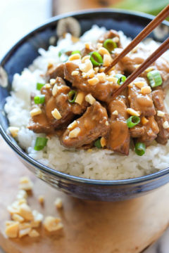 Thai Peanut Beef
