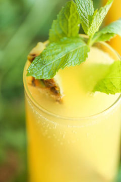 Pineapple Mint Spritzer