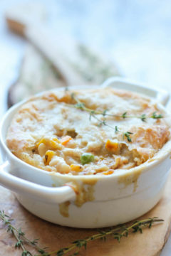 Leftover Thanksgiving Turkey Pot Pie