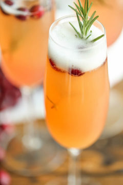 Cranberry Mimosa