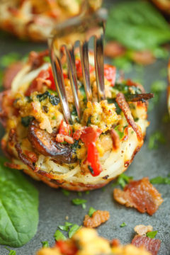 Breakfast Hash Brown Cups