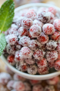 Sugared Cranberries