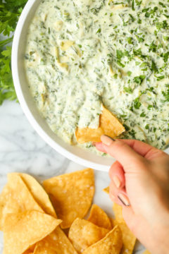 Instant Pot Spinach and Artichoke Dip Recipe