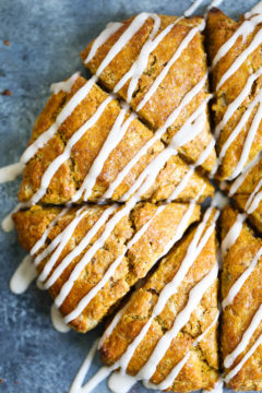 Pumpkin Spice Latte Scones