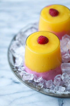 Raspberry Sunrise Smoothie