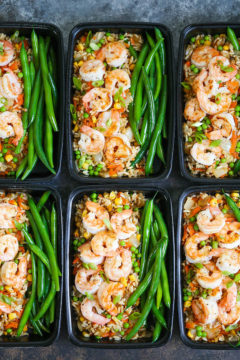 Shrimp Fried Rice Meal PrepIMG_7687